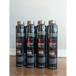 Goldwell TOPCHIC Professional Hair Color Warm Brown 4B@RR 8.6 oz New without Box